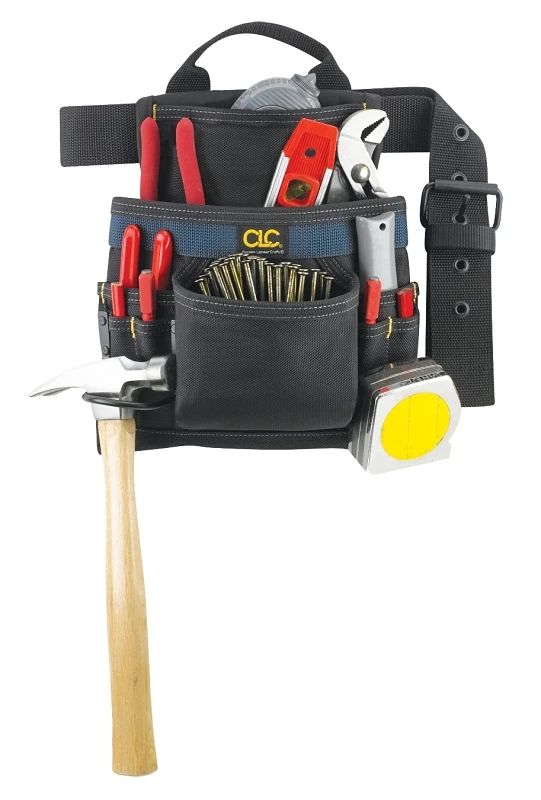 2823 10-pocket Ballistic Nail And Tool Bag With Belt