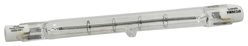 58865 500w T3 Double Ended Halogen Quartz Lamp 120v Clear Finish 1 Pk