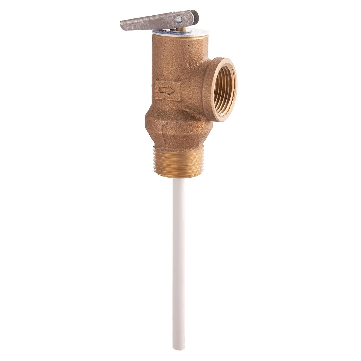 3/4 In. Mnpt Brass Temperature And Pressure Relief Valve 100xl, 150 Psi, 1 Pk