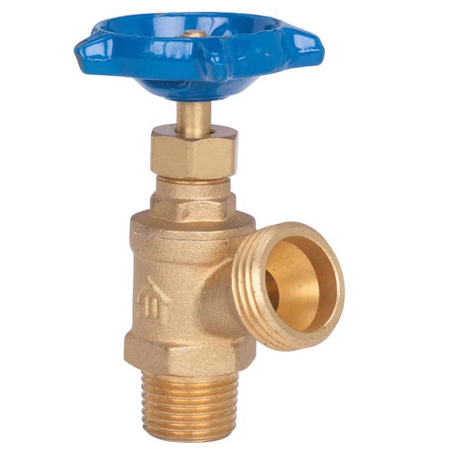 1/2 In. Mip X 3/4 In. Mht Heavy Duty Brass Boiler Drain Valve