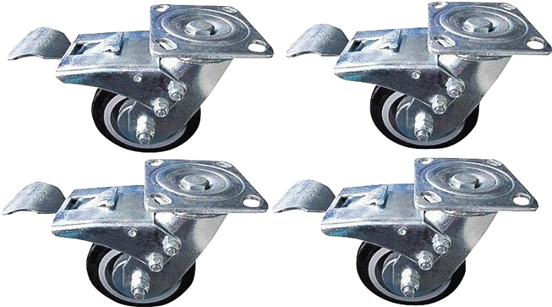 Caster5 5 Inch Caster Set - 4 Piece With Brake Function