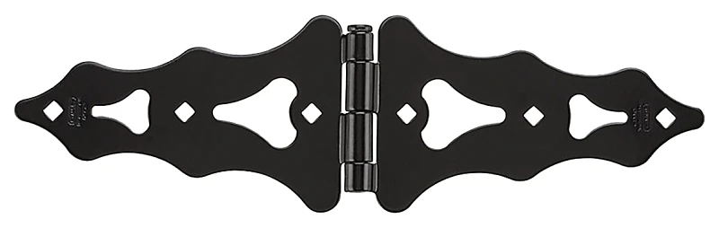 2-pack 8-inch Steel-painted Gate Hinge N109-033, 40 Lb Swl