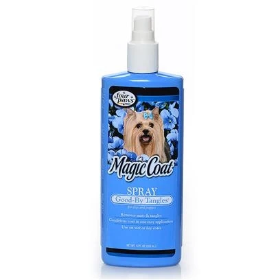 Magic Coat Good-by Tangles Spray For Dogs And Puppies, 12 Ounces