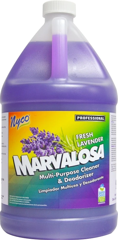 Nyco Nl269-g4 Marvalosa Lavender Scent Cleaner And Deodorizer, 4 Gallon