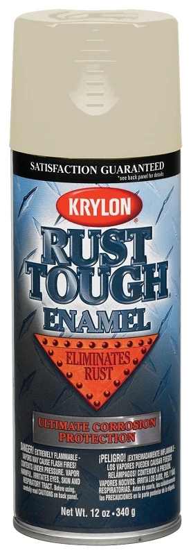 Rust Tough Almond Rust Preventive Enamel Spray Paint 12 Oz.