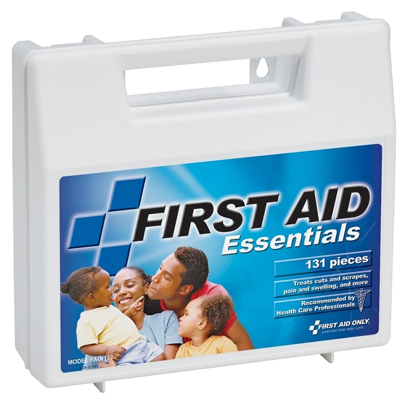Fao-132 All Purpose First Aid Kit, 131 Pieces In Large Plastic Case