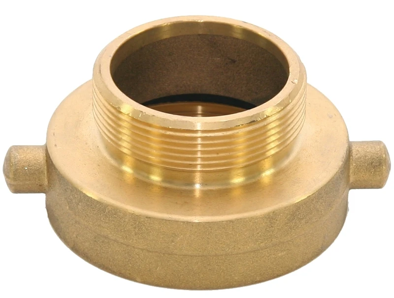 Jbha-150 Brass Hydrant Adapter 2-1/2 Inch Nst X 1-1/2 Inch Npt