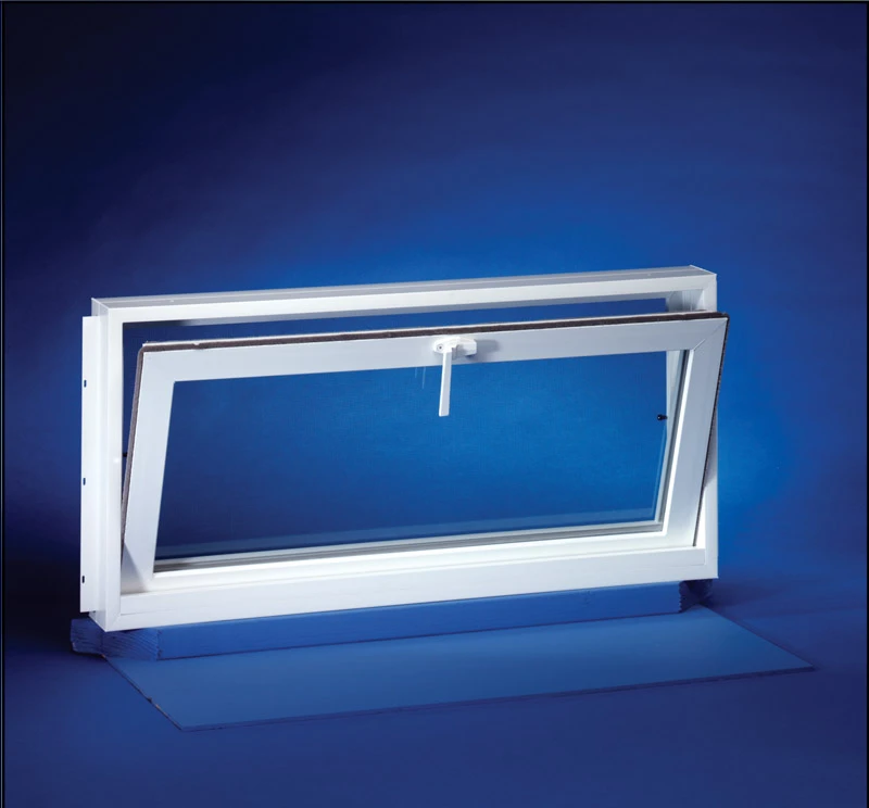 Aristoclass Hopper White Glass/vinyl Window 15.25 In H X 3.25 In W X 32.125 In L 1 Pk
