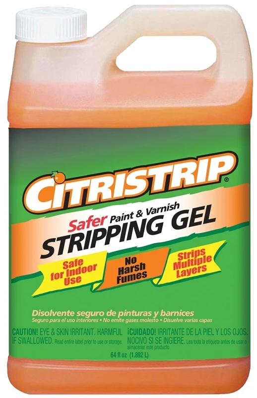Klean Strip 73803 Industrial Strength Stripping Gel, 0.5 gal Bottle