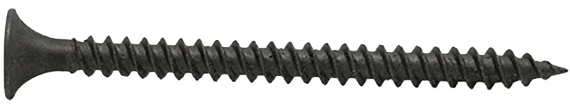 ProFIT 0280058 Screw, #6 Thread, 1 in L, Fine Thread, Bugle Head, Phillips Drive, Sharp Point, Phosphate, 329/BX