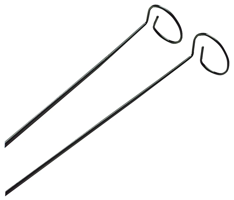 36 In. H X 2 In. W Green Steel Plant Stake Rings - Model 980