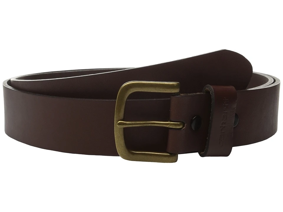 Men's Journeyman Leather Belt - Size 46 - Brown Color