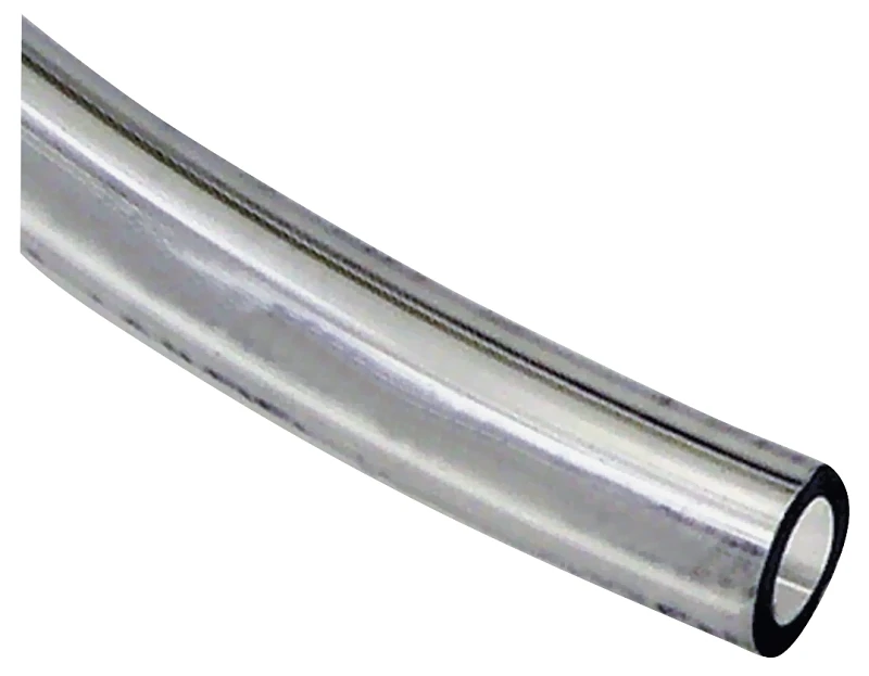 PVC Vinyl Tubing, Clear, 1/2 ID x 5/8 In. OD x 100 Ft.