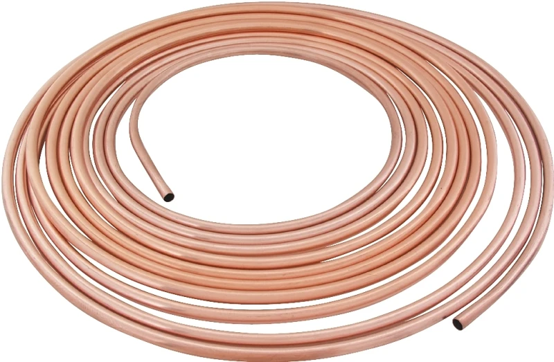 Type L Soft Copper Tubing, 1/2 In. I.D. x 60 Ft.