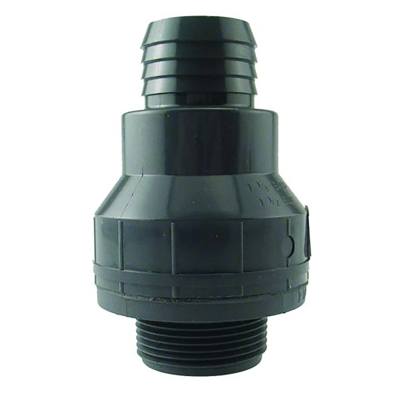 Inline Sump Check Valve, Plastic, 1-1/2-In. MPT