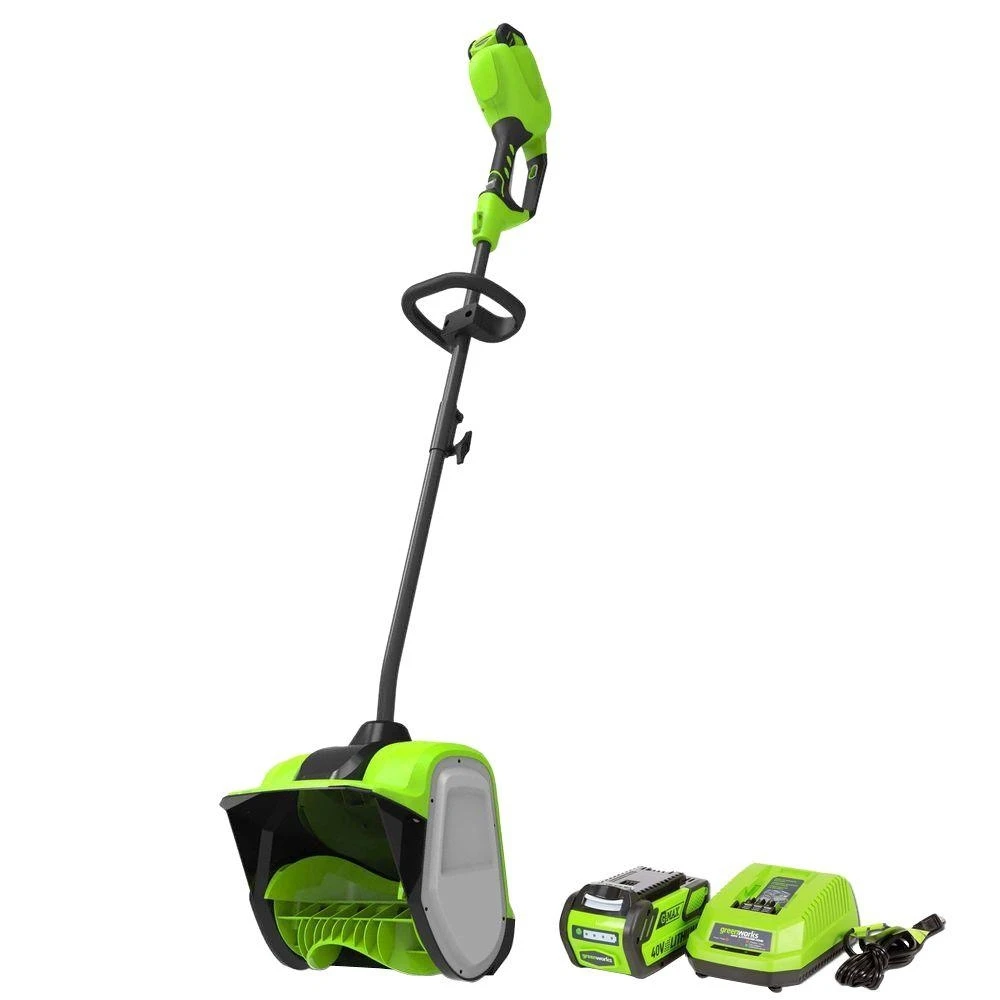 40v 12 In. Cordless Snow Shovel With 4.0 Ah Battery And Charger