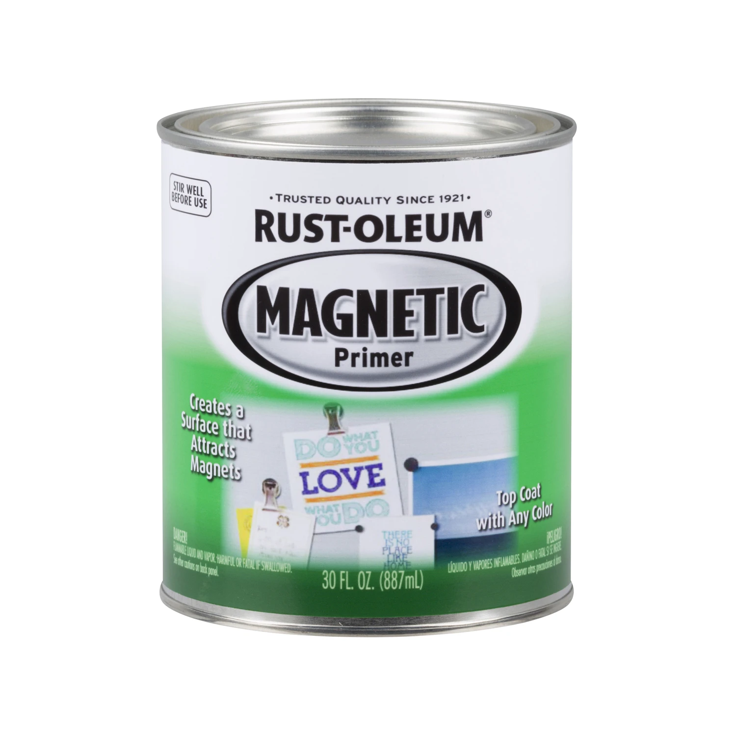 Premium Latex Magnetic Paint Primer, Qt.