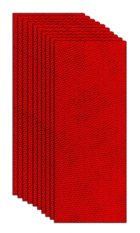 SandNet Detail Sanding Sheet, Assorted Grits, 2-3/4-In., 10-Pk.