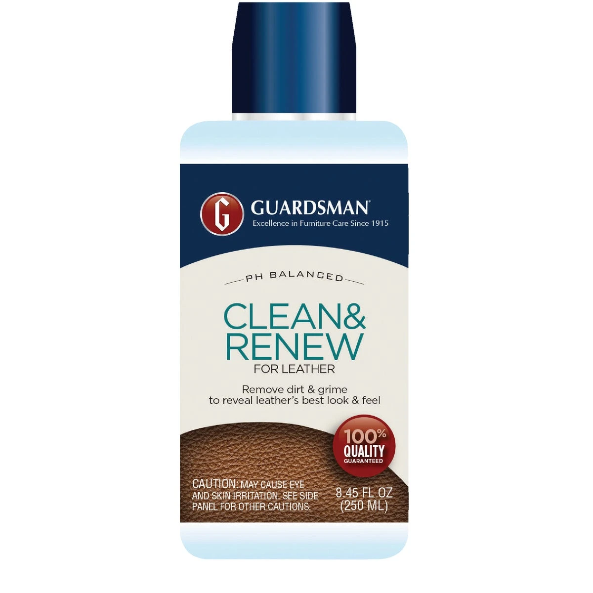 Guardsman Clean & Renew No Scent Leather Cleaner 8.45 oz. Cream
