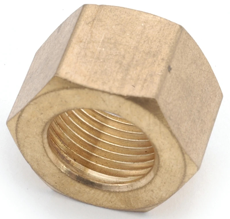 730061-04 Lead-free Compression Nut 1/4" - Pack Of 10, Brass