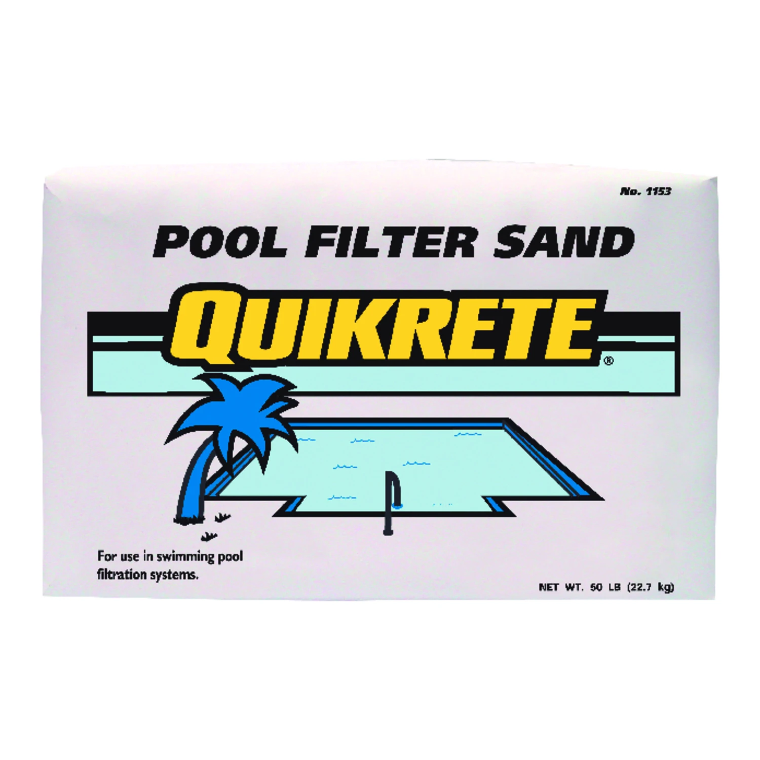 1153-50 Pool Filter Sand, 50 Lb Clean Silica Sand For Swimming Pools