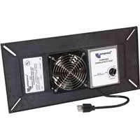 Pcv1 Powered Crawlspace Vent - Black, 1650 Cu-ft Ventilation
