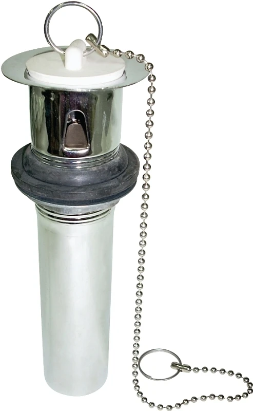 Tw0914 1-1/4" X 5" Pull-out Lavatory Plug With Chain Stopper