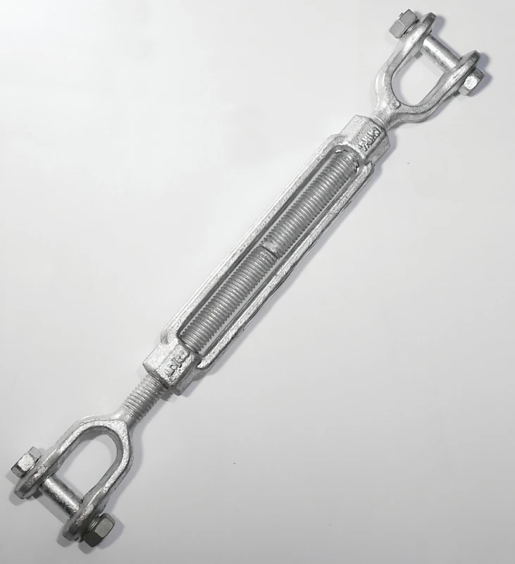 19-5/8x9 Galvanized Jaw/jaw Turnbuckle - 3500 Lb Working Load Limit