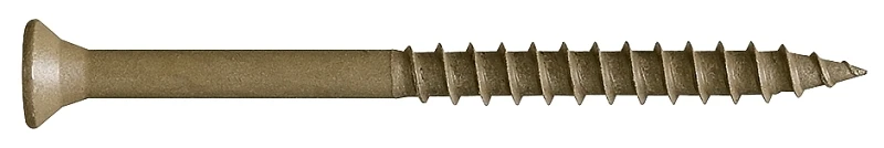 No. 8 X 2 Inch Tan Bugle Head Premium Deck Screws - 1750 Count