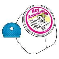 Hy-ko Kt134 Assorted Colored Key Caps - 200 Piece Plastic Set
