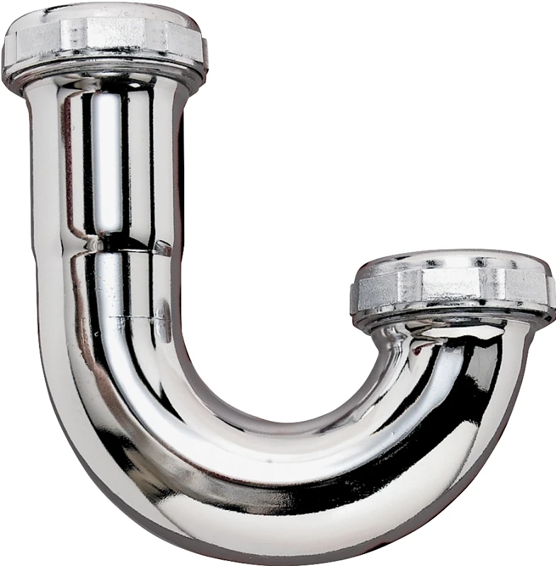 Pp152c 1-1/2 Inch 20-gauge J-bend Chrome Plated