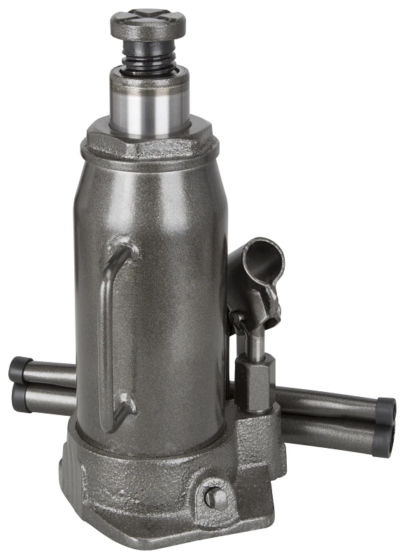 T010712 Heavy-duty Hydraulic Bottle Jack, 12 Ton, 9-3/8 To 18-7/16 In Lift