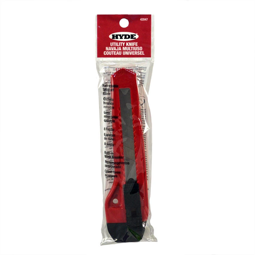 Tools 42047 18mm Snap-off Retractable Blade Utility Knife With Positive Lock