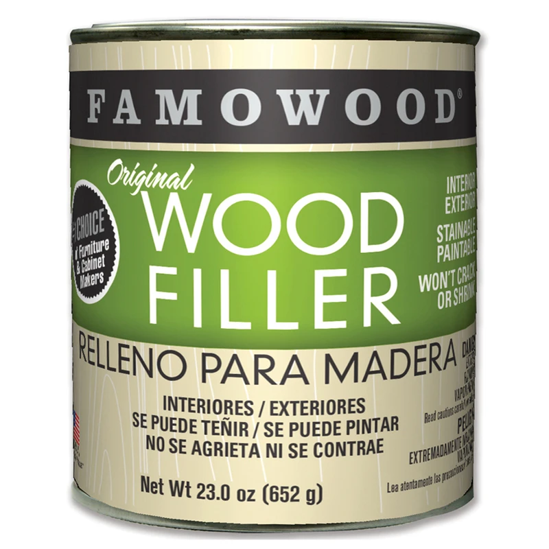 Original Walnut Wood Filler 23 Oz. Solvent Based For Woodworking