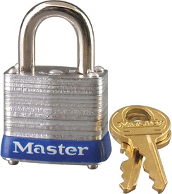7ka P491 1-1/8 Inch Laminated Steel Padlock With 4-pin Cylinder