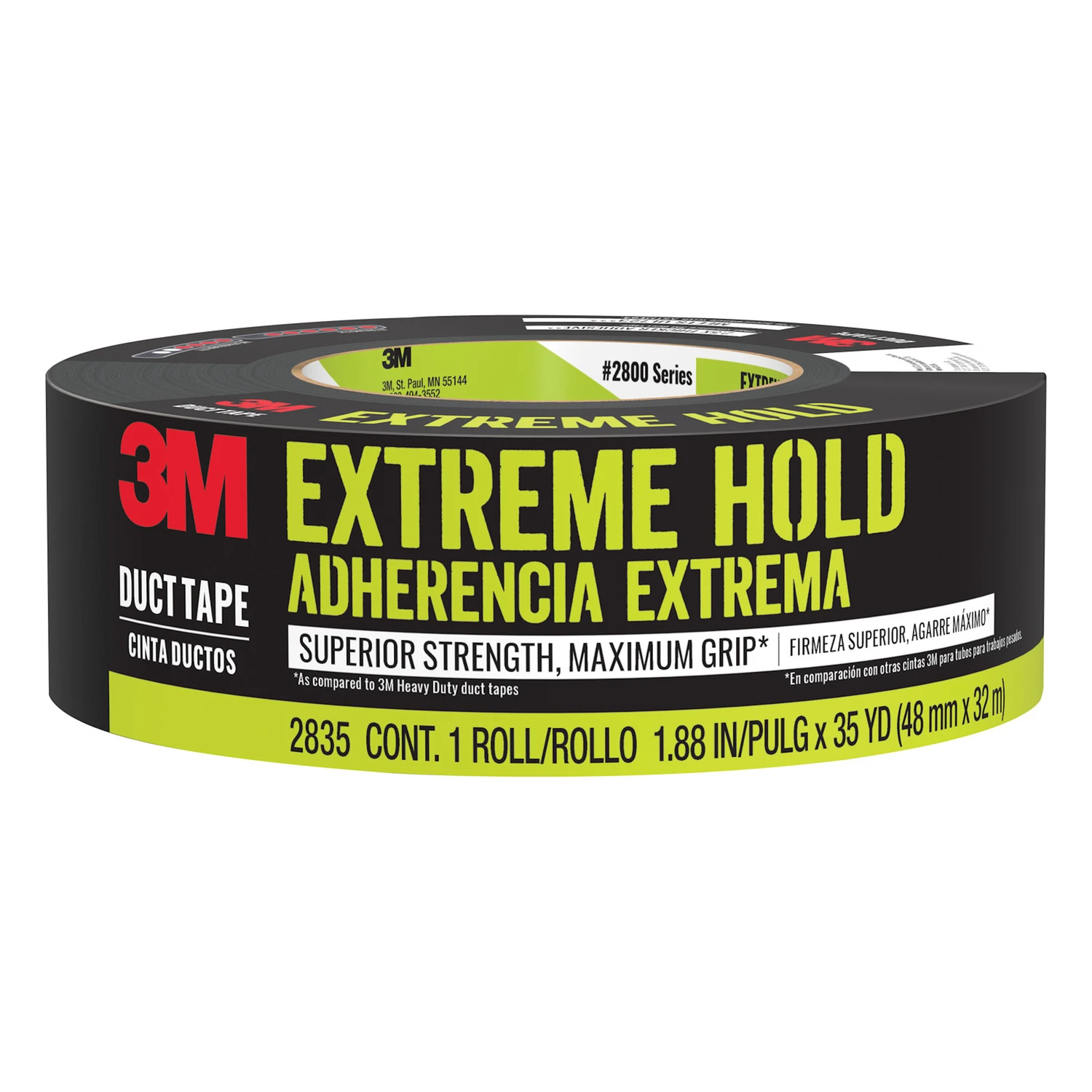 Tough Duct Tape, Extreme Hold, 1.88 In. x 35 Yds.