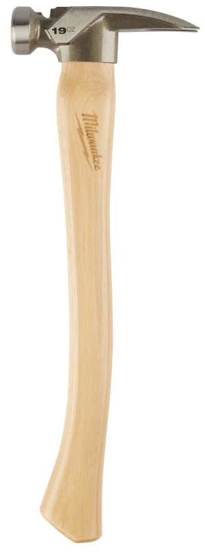 19 Oz. Smooth-face Framing Hammer With 16" Hickory Handle