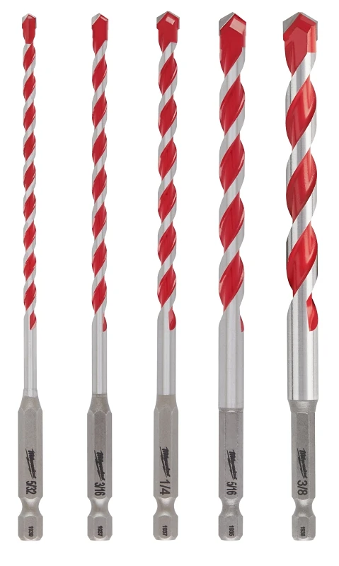 Milwaukee SHOCKWAVE 48-20-9051 Drill Bit Kit, 5-Piece, Carbide