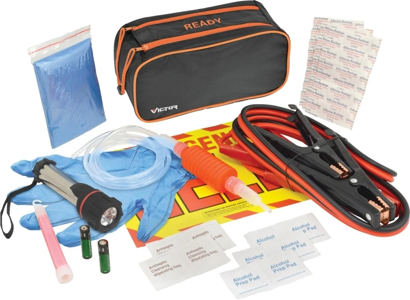 22-5-65101 Ready Emergency Road Kit, 36-pc With Booster Cables & First Aid