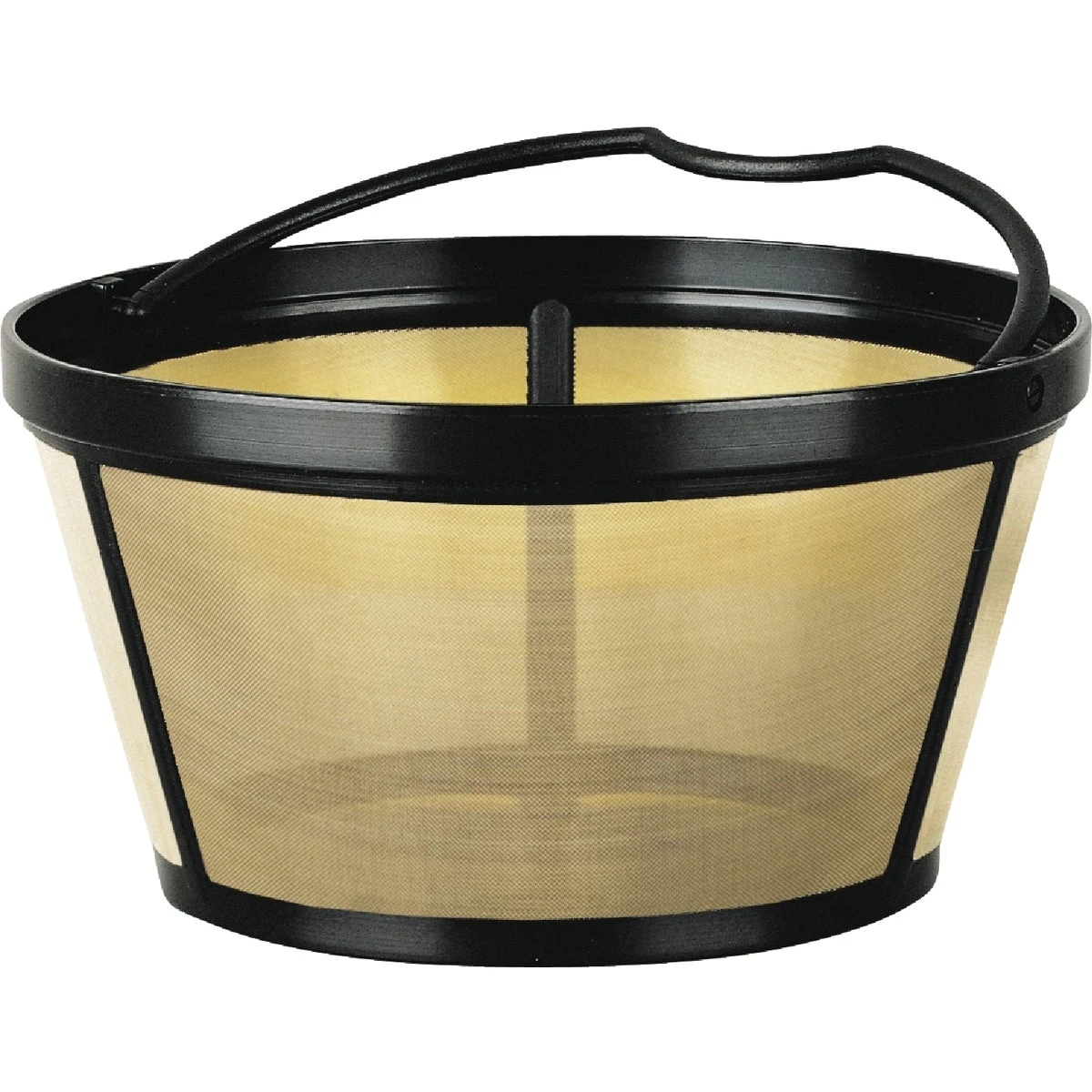 Gtf2-rb 8 Inch Permanent Basket Style Gold Tone Coffee Filter