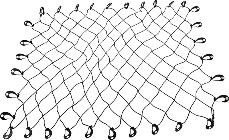 Fh92102 Heavy-duty Cargo Net, 72 In W X 96 In L With 32 Hooks