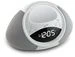 Icp122w Iphone And Ipod Clock Radio With Dual Alarms And Fm Radio