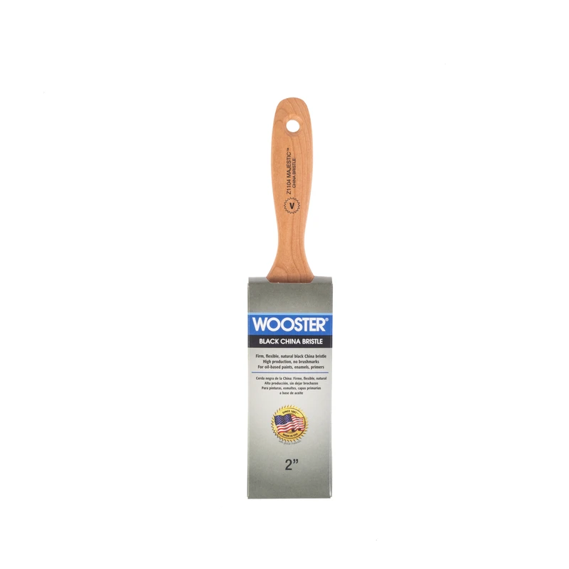 Majestic 2 Inch Chiseled Paint Brush Model Z1104-2 For Precision Painting