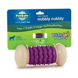 Busy Buddy Nobbly Nubbly Dog Toy & Treat Holder, Large Size