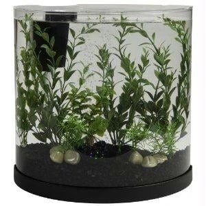 Bubbling Led Half Moon Aquarium Kit, 3 Gallon - Model 29041-00