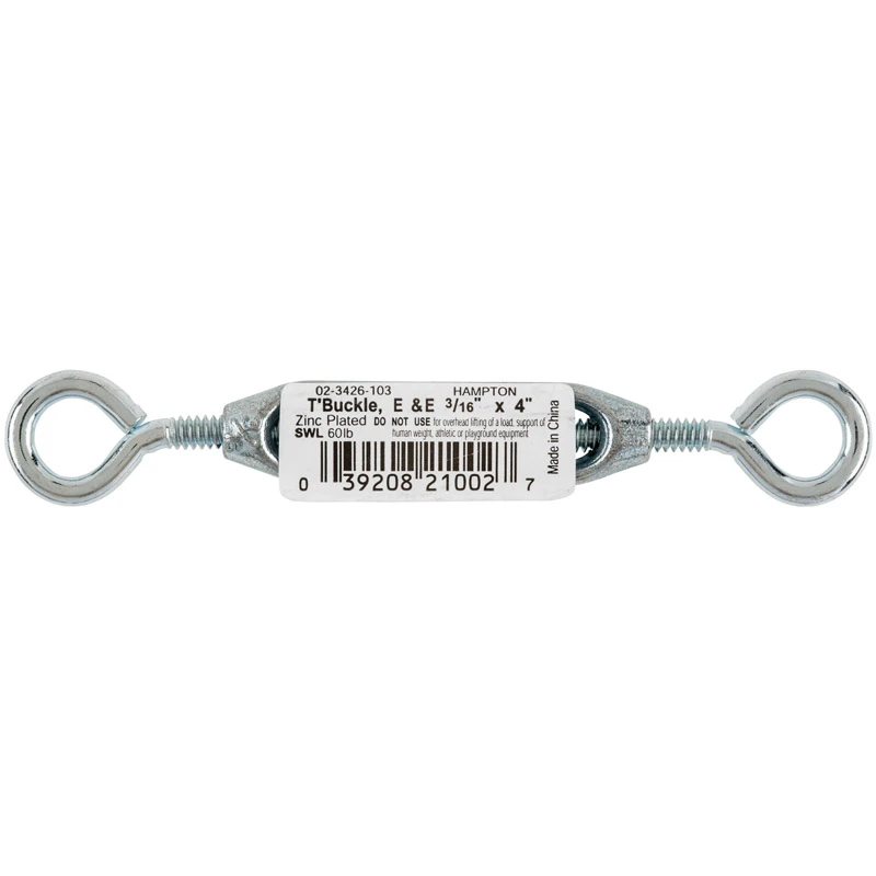 Hampton Stainless Steel Turnbuckle 70 lb Hampton Stainless Steel Turnbuckle 70 lb