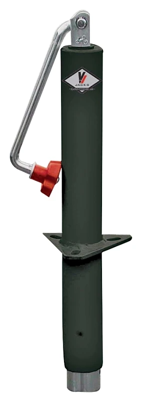 Vi-120 Top Wind A-frame Trailer Jack, 2000 Lb Capacity, 7 In Height
