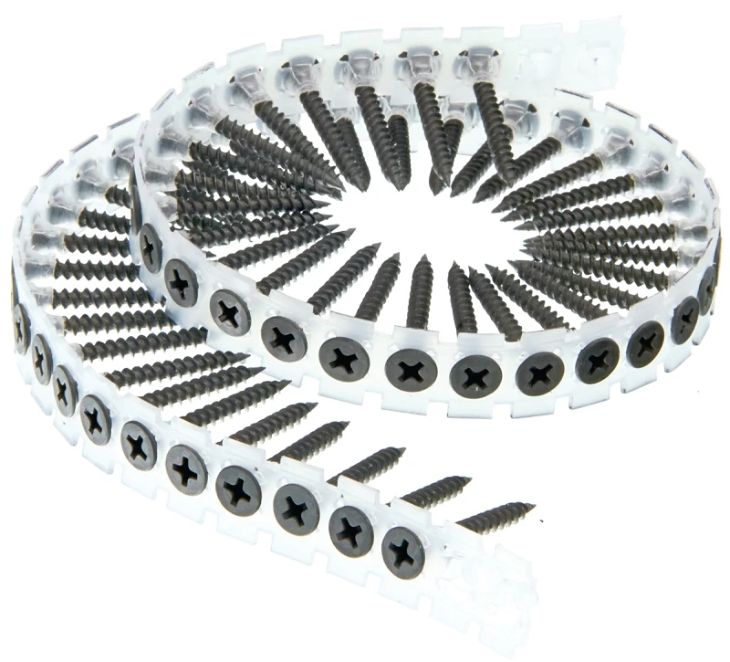 06b162p 6-gauge 1-5/8 In. Collated Drywall To Light Steel Screws (1,000 Pk)