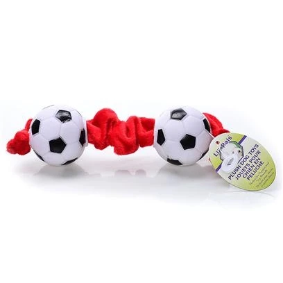 Coastal Pet Products CO40134 Li ft.l Pals Soccer Tug Toy 1 CT