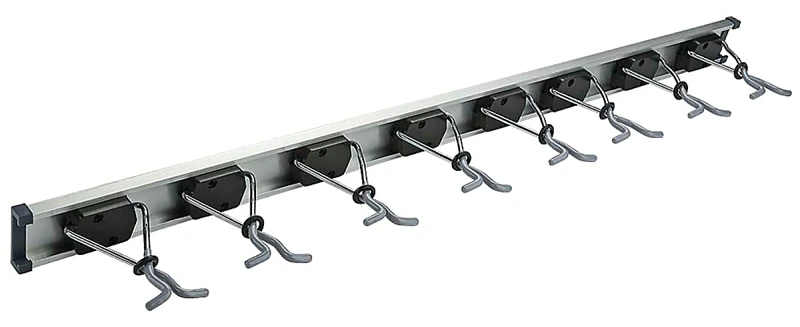 Sliding Grip Clamp Organizer, Holds 4 Handled Tools